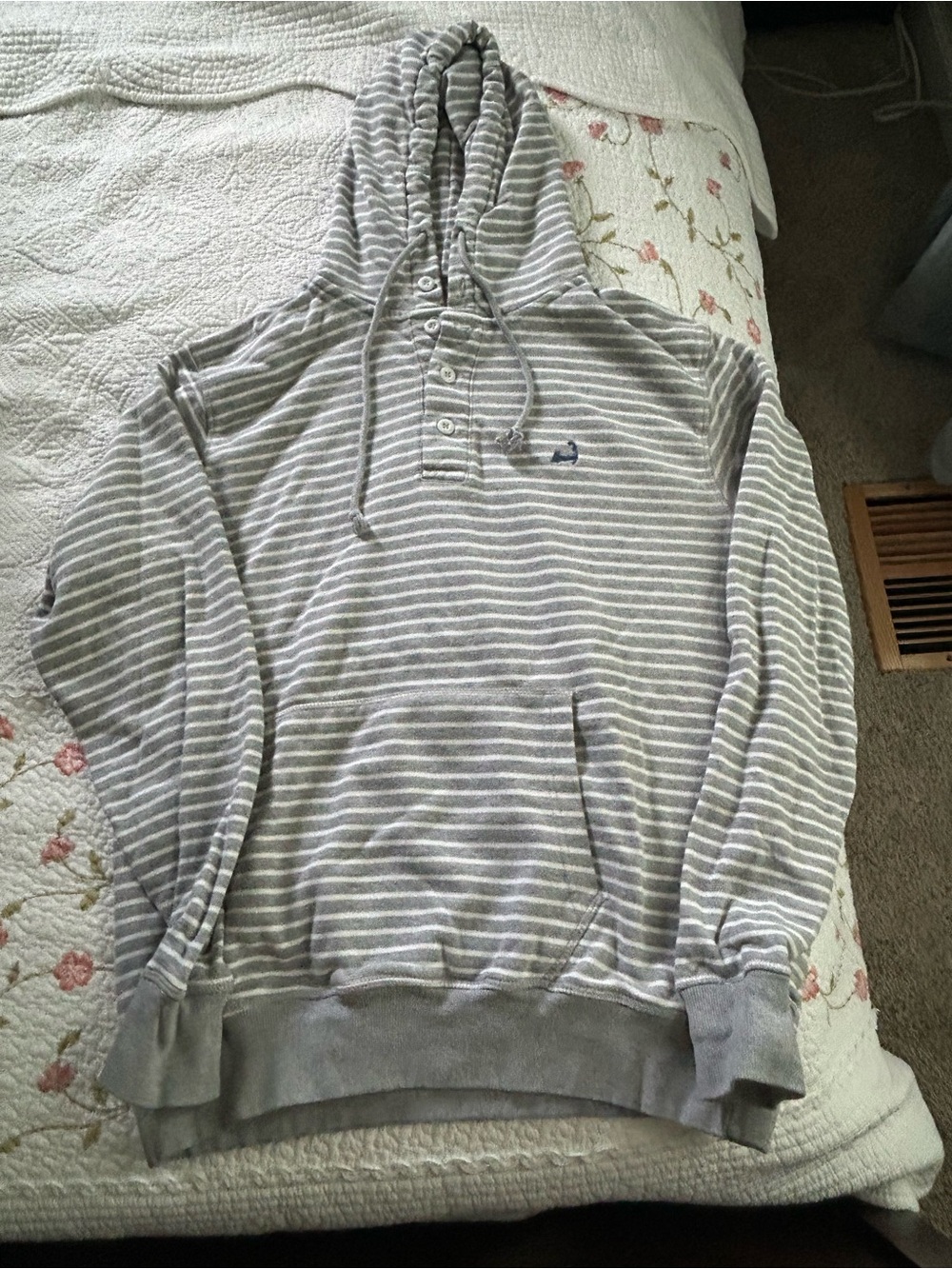 Cuffey’s hooded sweatshirt